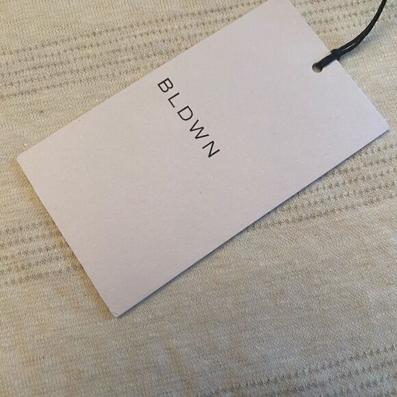 Men’s BLDWN Hemp Ticking Stripe Sweater Size Large NWT - Picture 6 of 8